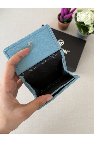 DERKON Genuine Leather Juno Model Women's Wallet in a Size That Will Fit in Any Bag