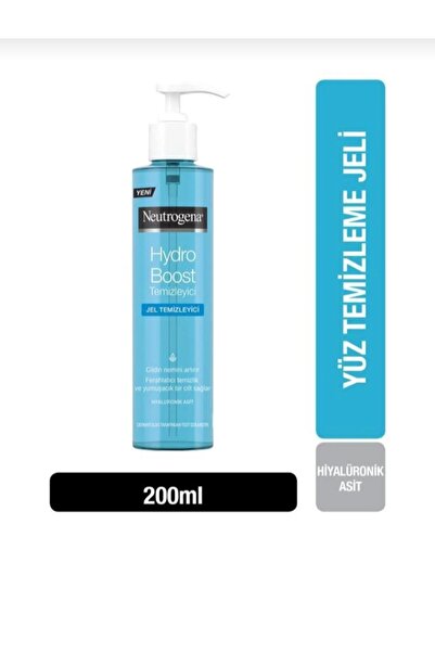 Neutrogena Hydro Boost Parfümsüz Jel Temizleyici 200 ml