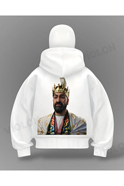 Violon سترة كينج تيمور ديتيل كاملة التغطية كبيرة الحجم