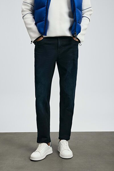 Lufian 112200244 Franz Sports Jean Мъжки панталони Slim Fit Мъжки дънки СИНЬО