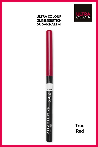 AVON Ultra Color Glimmerstick Dudak Kalemi - True Red