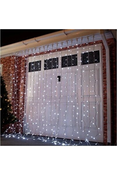Flippy Curtain Christmas Lights 3 x 3 m, 320 LEDs, Interconnectable, Cool White