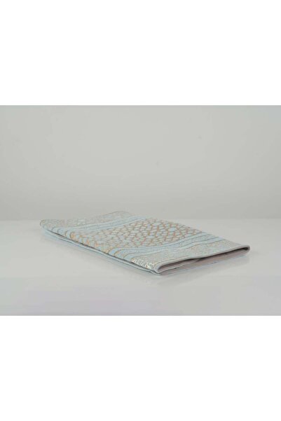 Dcv Illuminated Channel Mihrab Prayer Mat - Sky Blue 63x120 cm