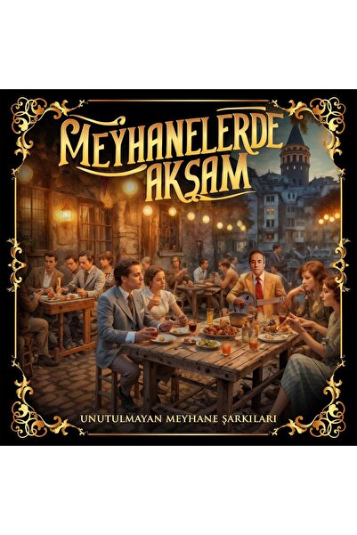 Bey Plak Meyhanelerde Akşam - Mustafa Oruç (Plak)