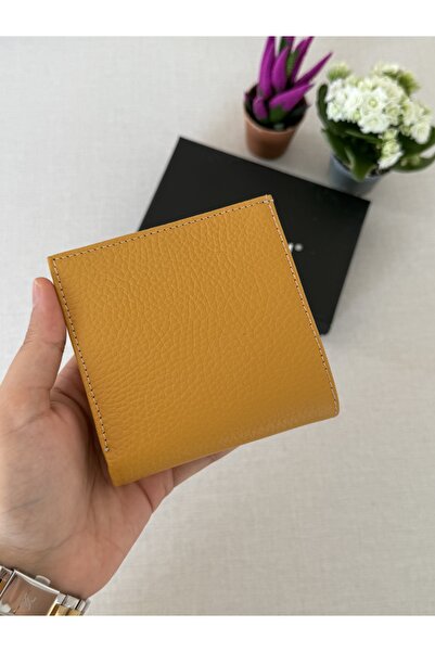 DERKON محفظة نسائية من الجلد الطبيعي طراز جونو بحجم يمكن أن يناسب كل حقيبة