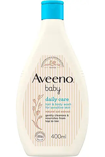 AVEENO Baby Daily Care Hair And Body Wash 400Ml U180077