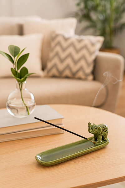 Layla Copper Seramik Tütsülük Filli Tütsülük Seramik Çubuk Tütsülük