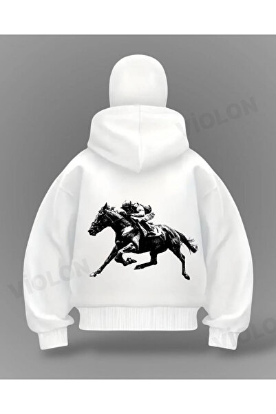 Bravebell كارديجان كبير الحجم بتصميم وجه حصان كامل