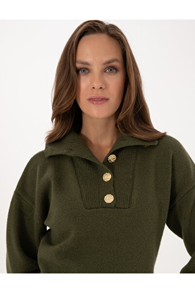 Pierre Cardin Khaki Comfort Fit Sweater 50310934-Vr027