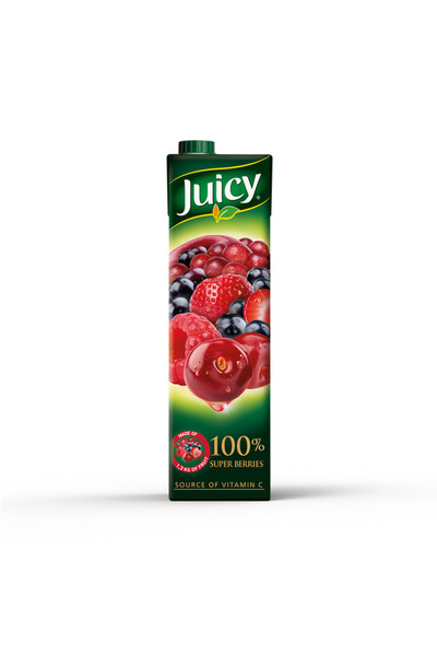 Juicy 100% عنب توت بري 1LX6