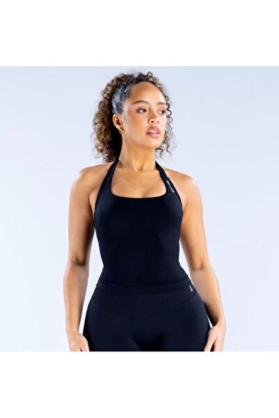 MODA توب قصير رياضي للنساء برباط حول الرقبة