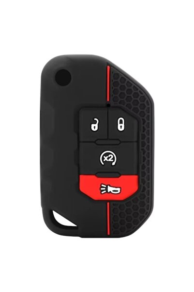 OEM Husa cheie pentru Jeep Gladiator JT Wrangler JL 2018-2021 Grand Cherokee Compass 4 butoane