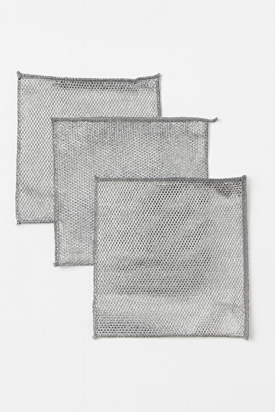 homvira 1 adet Metalik Temizlik Bezi – Tencere & Tabaklarda Mükemmel Parlaklık