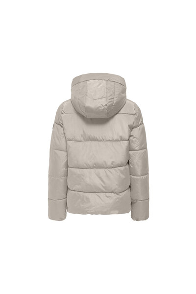 ONLY Onlnewamanda Women's Casual Coat 15300257-PUMICE-STONE Gray