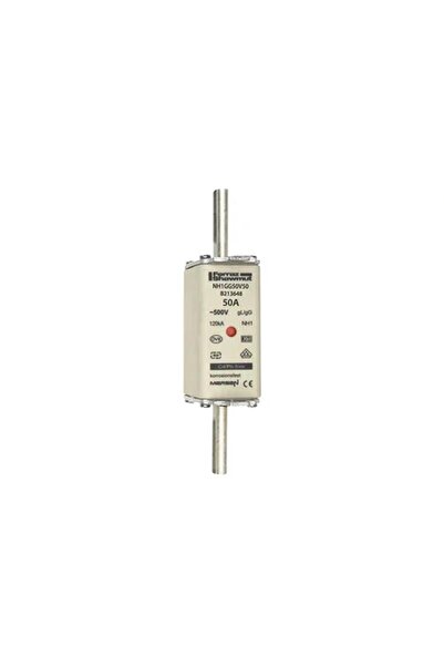 mersen NH1GG50V50 NH Sigorta 50A 500V AC gG Çift Gösterge – 3’lü Paket