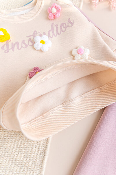 Babymod Two Thread Raised Cotton 2-Piece Baby Girl/Child Set