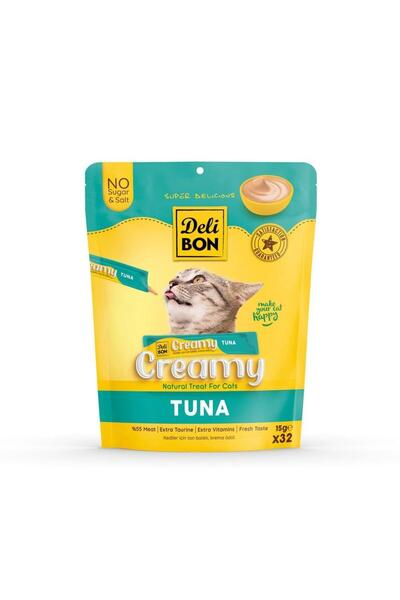 Delibon Creamy Ödül Maması Ton Balıklı 15gr 32li Paket
