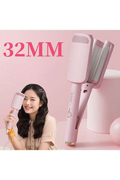 Buldug مصفف الشعر ديب يو ويف 32 ملم LR-288 – طلاء سيراميك، إيقاف تلقائي، تسخين سريع خلال 10 ثوانٍ