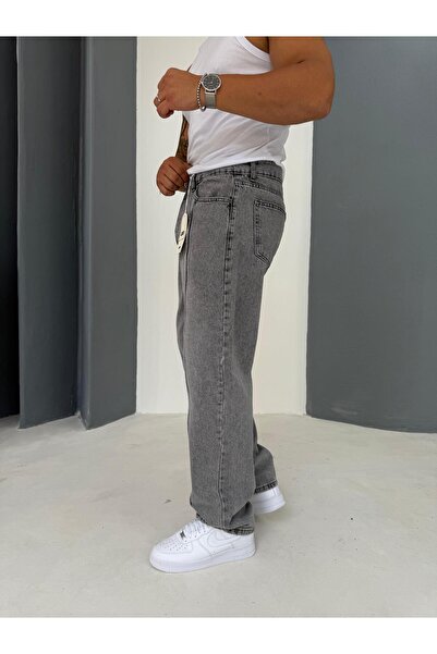 Combineman35 Stitch Detail Baggy Jean Pants