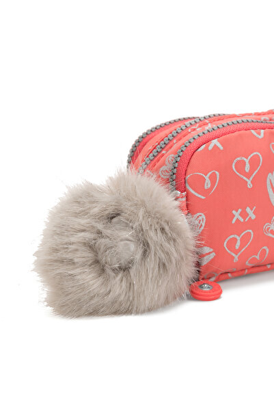 Kipling GITROY HEARTY PINK METALLIC