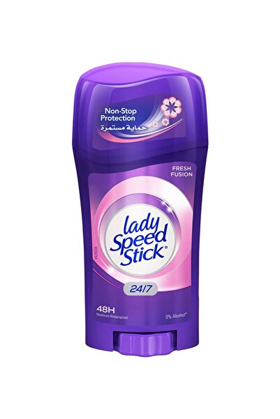 Lady Speed Stick مزيل عرق فريش فيوجن شفاف 65 جم