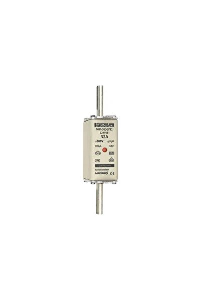 mersen NH1GG50V32 NH Sigorta 32A 500V AC gG Çift Gösterge – 3’lü Paket