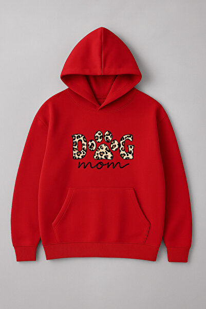 LORVEX Dog Mom Digital Pre-Print Oversize Swea tricou