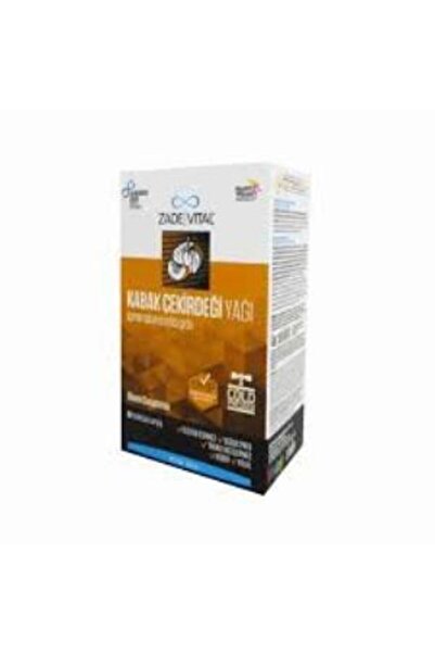Zade Vital Kabak Çekirdeği Yağı 320 mg 60 Yumuşak Kapsül