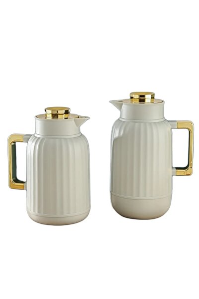 PETROS طقم ترامس من قطعتين من رويال كاميل 1لتر + 0.7 لتر