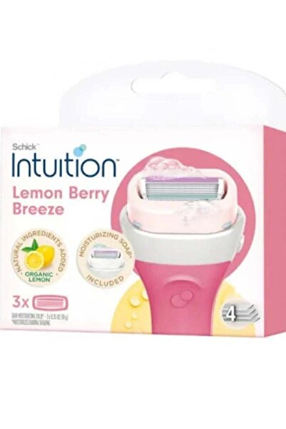 Schick إنتويشن فيرجن بالليمون 3 قطع