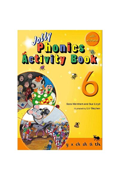 Jolly Phonics :كتاب الأنشطة 6 - في الحروف الساكنة