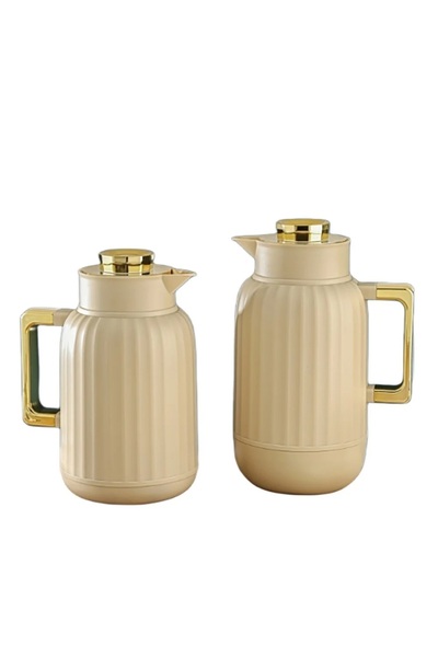 PETROS طقم ترامس من قطعتين من رويال كاميل 1لتر + 0.7 لتر