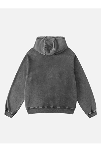 Ginevra Φούτερ με κουκούλα Unisex που πλένεται με στάμπα Nirvana Smiley Face