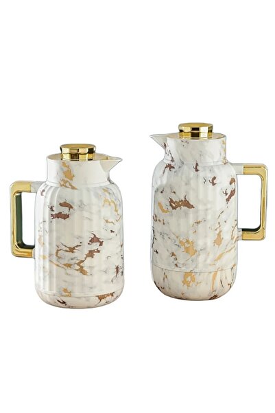 PETROS طقم ترامس من قطعتين من رويال كاميل 1لتر + 0.7 لتر