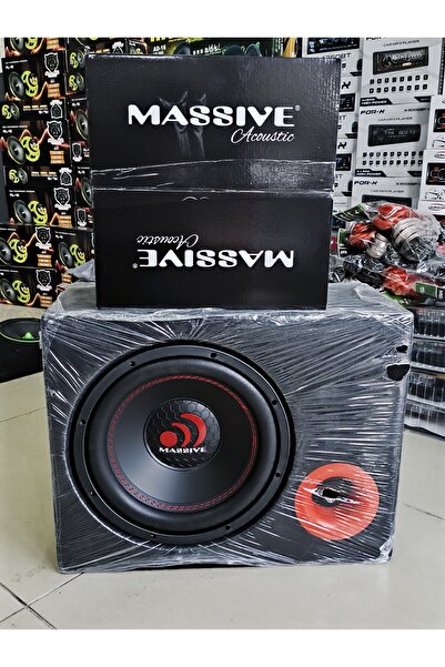 patili tasarım Massivee5 30 cm Kutu Bass Kabinli 1500W-400RMS