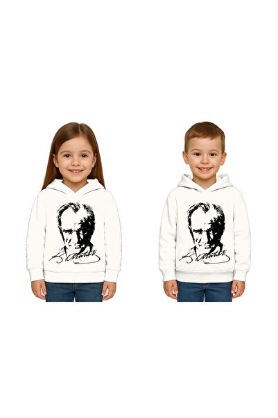 SEDİRLİ سويت شيرت بقلنسوة للجنسين من يو إن إكس يونيسكس، 19 مايو، 29 أكتوبر، 23 أبريل، 10 نوفمبر، أتاتورك للأطفال