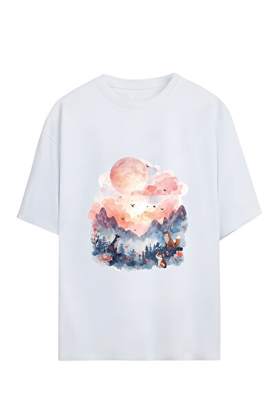 GraffTee ΒΑΜΒΑΚΕΡΟ ΜΠΛΟΥΖΑΚΙ OVERSIZE UNISEX FOREST