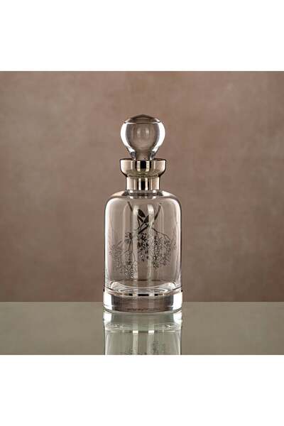 Generic Almarjan Perfume Bottle Clear & silver 29 tola