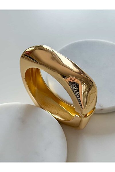 CHARMLUCKY STEEL CLAMP BRACELET