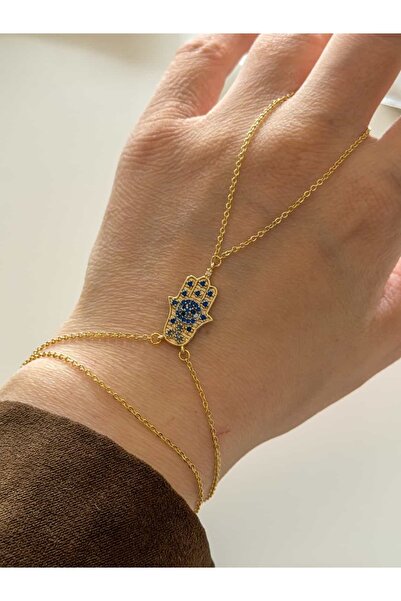 CHARMLUCKY Steel Stone Hamsa Shahmeran