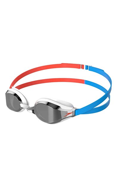 SPEEDO نظارات السباحة Fastskin Speedsocket 2 Mir Au Red/ للجنسين باللون الأحمر للسباحين من الجنسين