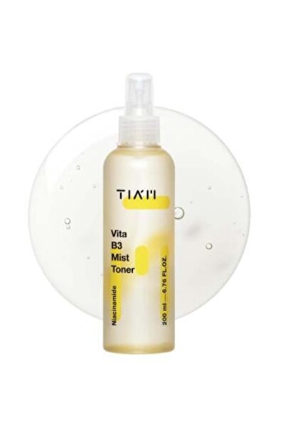 TİAM Facial Spray Toner with Vitamin B3 and C for Even Skin Tone - 200 ml