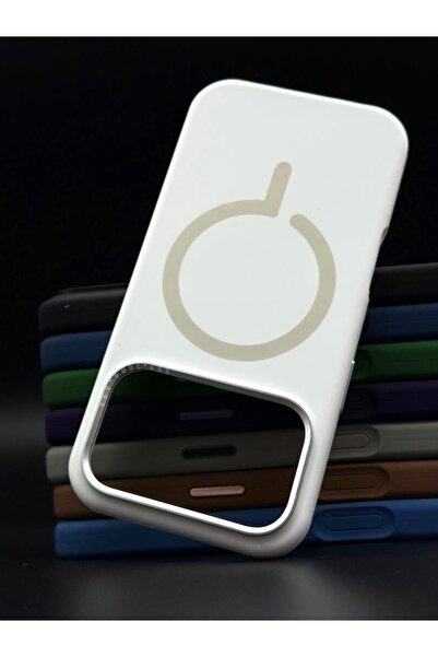 GENERAL جراب MagSafe من السيليكون الممتاز لجهاز iPhone 17 Pro Max - نحيف، مقا...