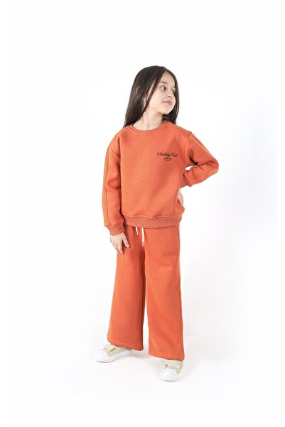 Ahsenimbebe Girl's Thick Tracksuit Suit