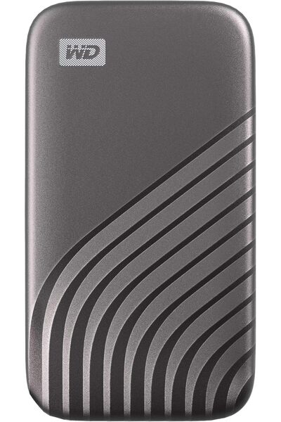 WD Portable External Storage SSD 1TB from Western Digital, Space Gray, USB 1.1