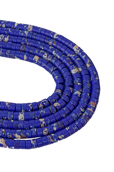 SESİKA HOBİ Cilindru Variscite de calitate A, piatră naturală autentică, alba...