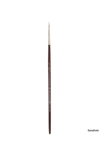 Habico 110 Samur Kılı Sulu ve Akrilik Boya Fırçası tezhip, minyatür-No:4/0