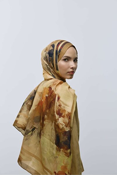 Modakaşmir Soyut Desen Pamuk Şal