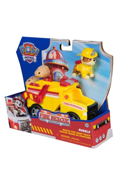 Evelise PATRULA CATELUSILOR VEHICUL DE SALVARE MASINA DE POMPIERI SI FIGURINA...