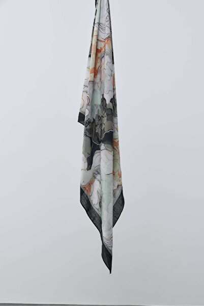 Modakaşmir Marbled Pattern Bamboo Scarf